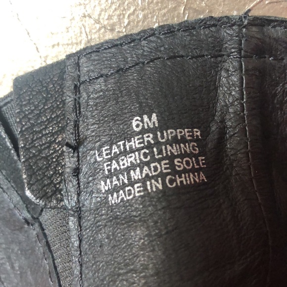 Nurture | black leather Boots |6 - Picture 8 of 9